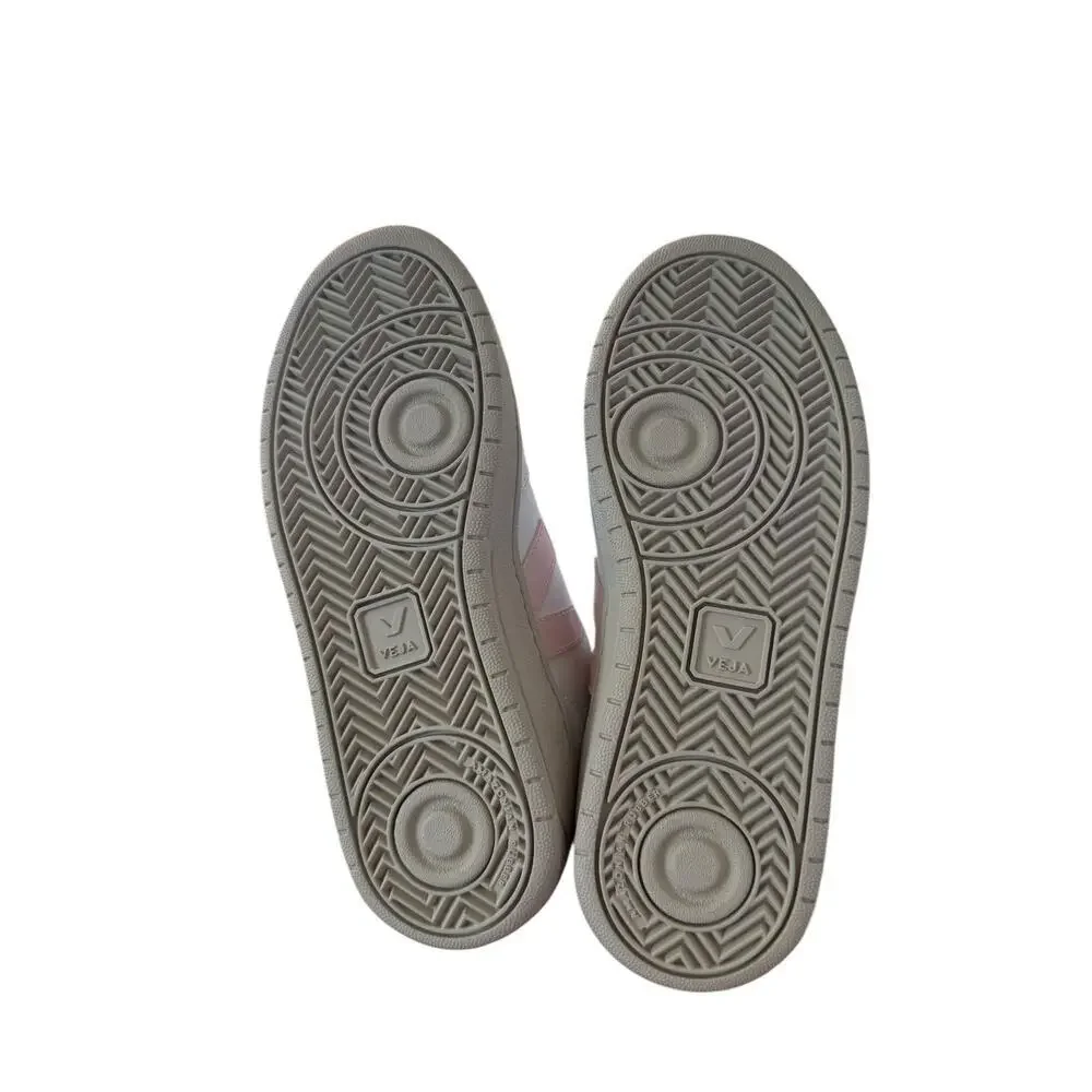 VEJA Women's White-Pink V-10 Low-Top Sneakers Size 5 - Picture 8 of 10